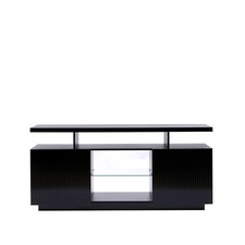 Black TV Stand Cabinet 55"-65"
