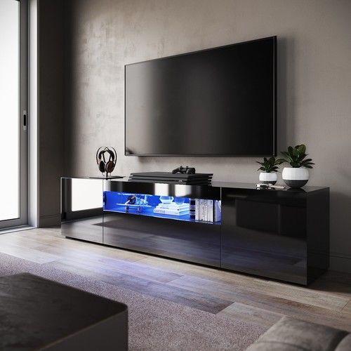 200cm high gloss - tv, stand